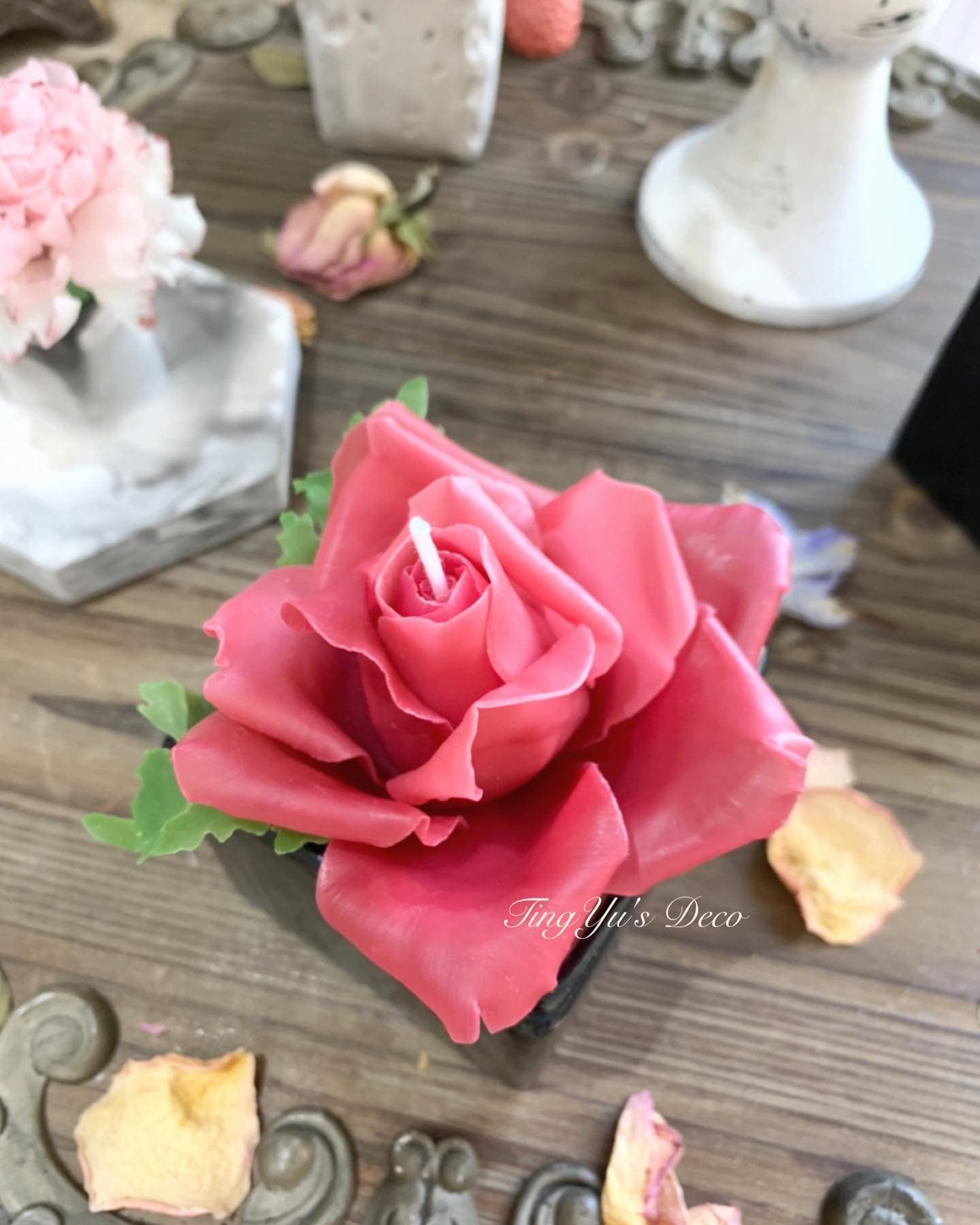 Beeswax Flower & Candles | 蜜蠟花與造型蠟燭 — 5