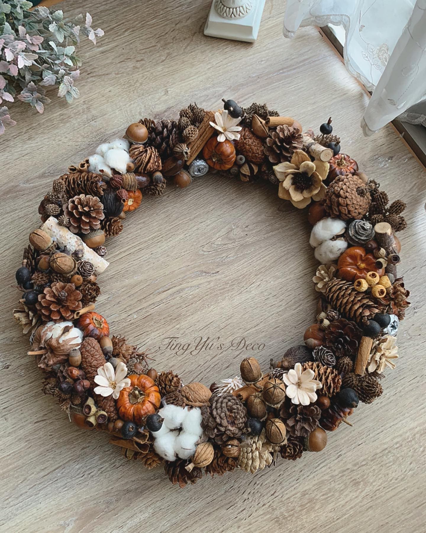 Wreaths & Seasonal Decor | 種子果實花圈與節慶佈置 — 1