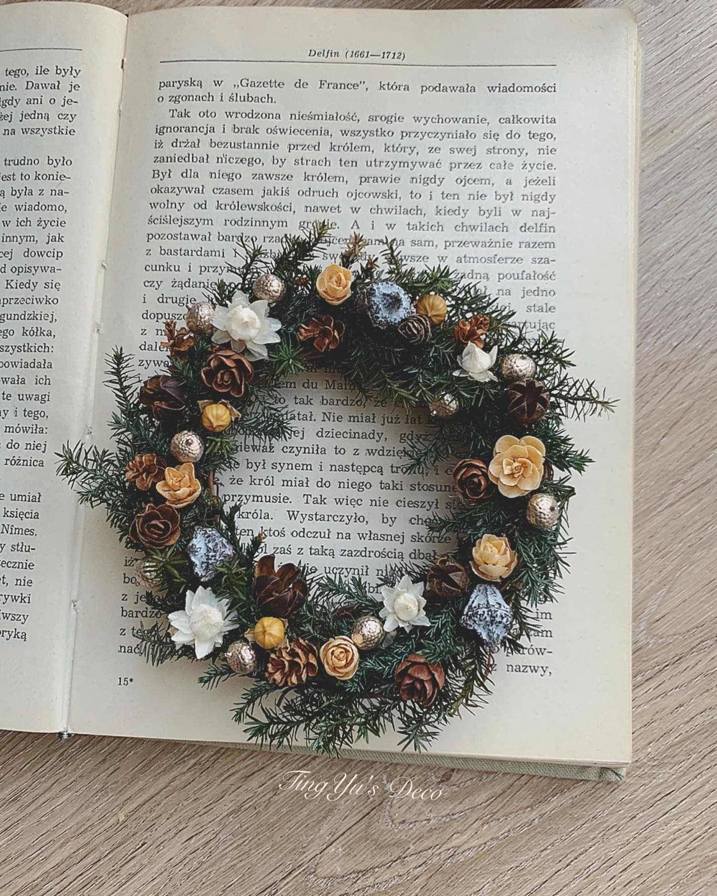 Wreaths & Seasonal Decor | 種子果實花圈與節慶佈置 — 3