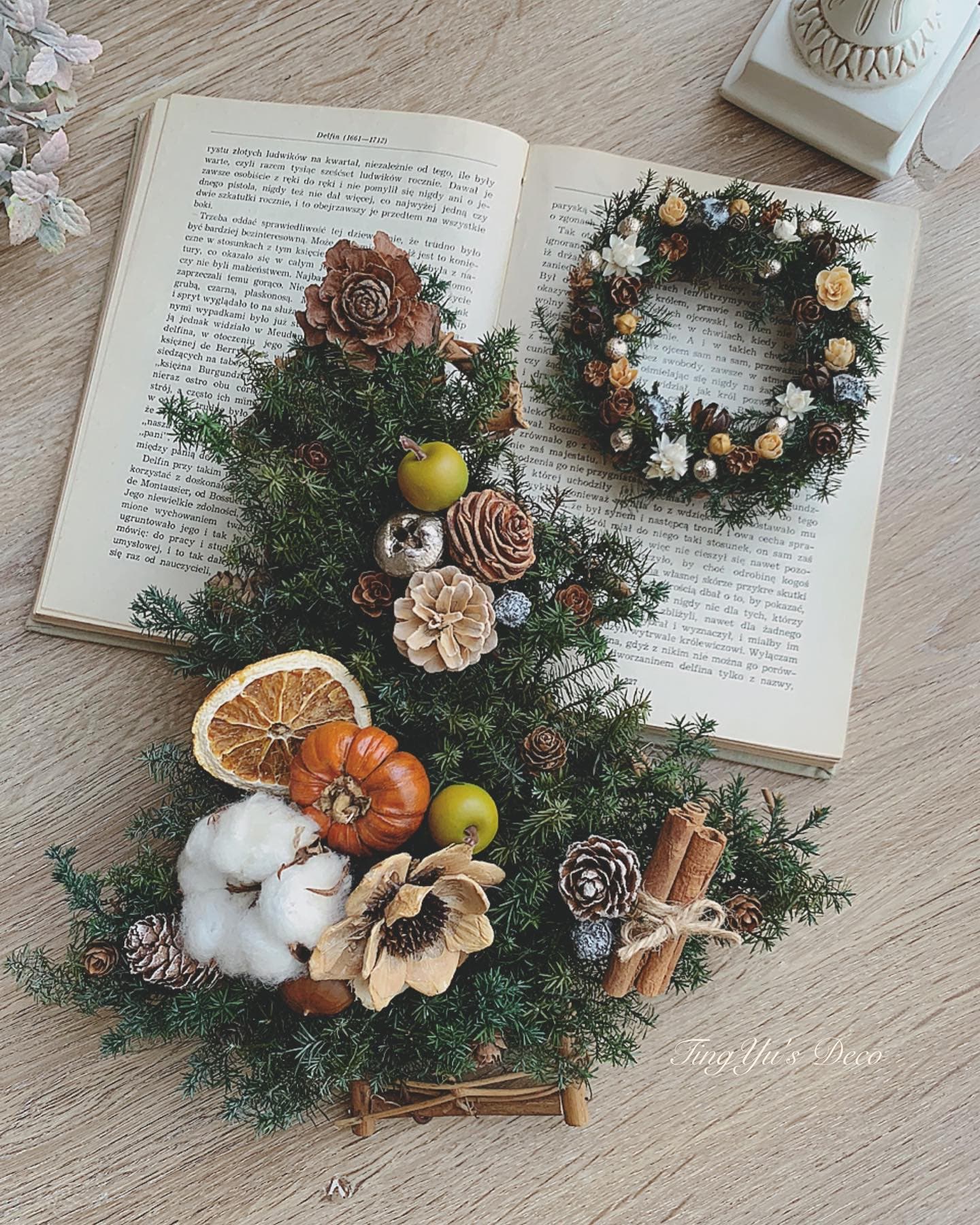 Wreaths & Seasonal Decor | 種子果實花圈與節慶佈置 — 4