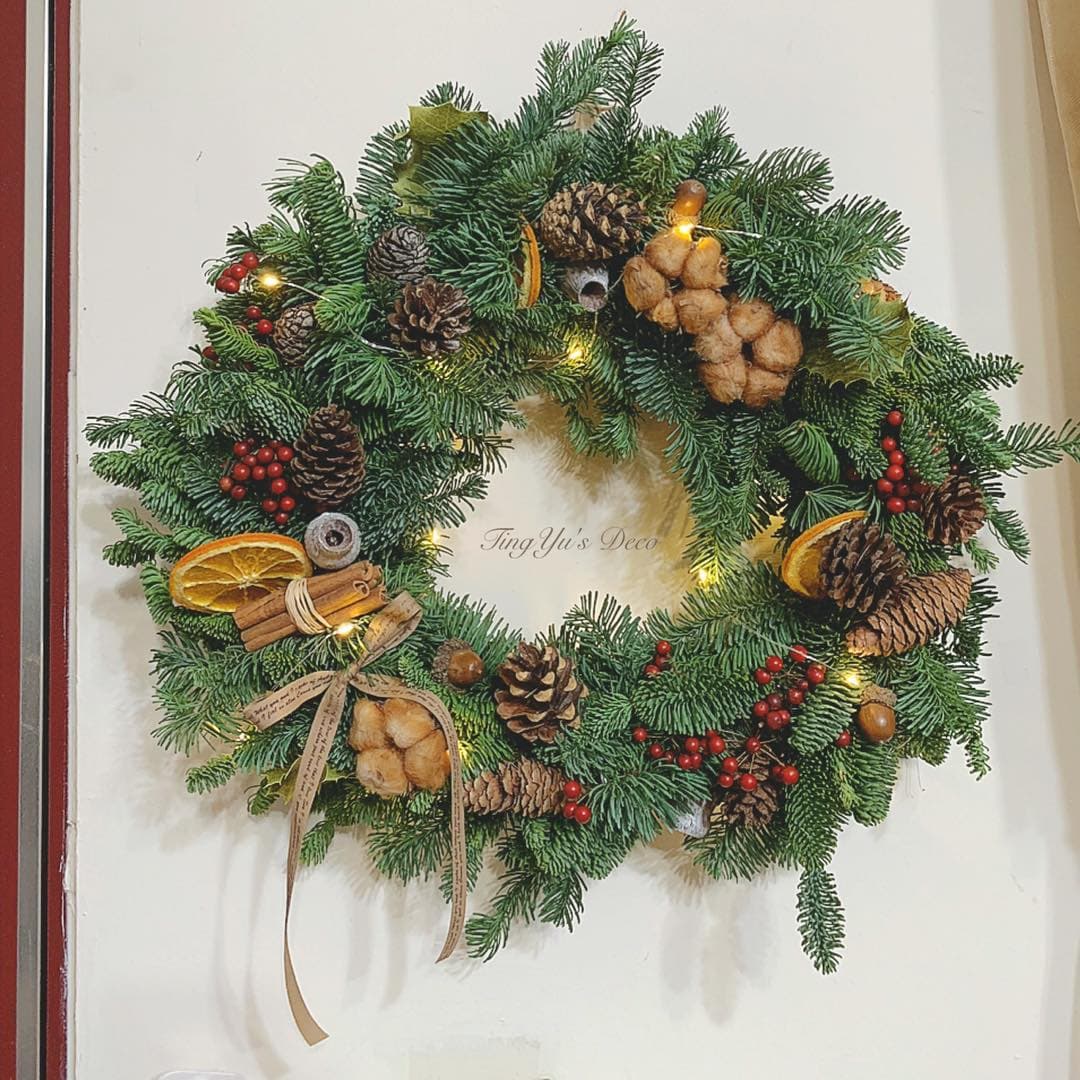 Wreaths & Seasonal Decor | 種子果實花圈與節慶佈置 — 11