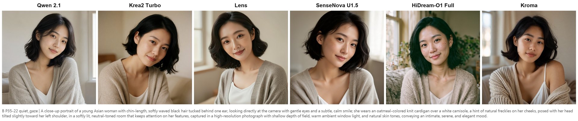 窗光人像:Qwen 2.1 的膚色與光影最自然