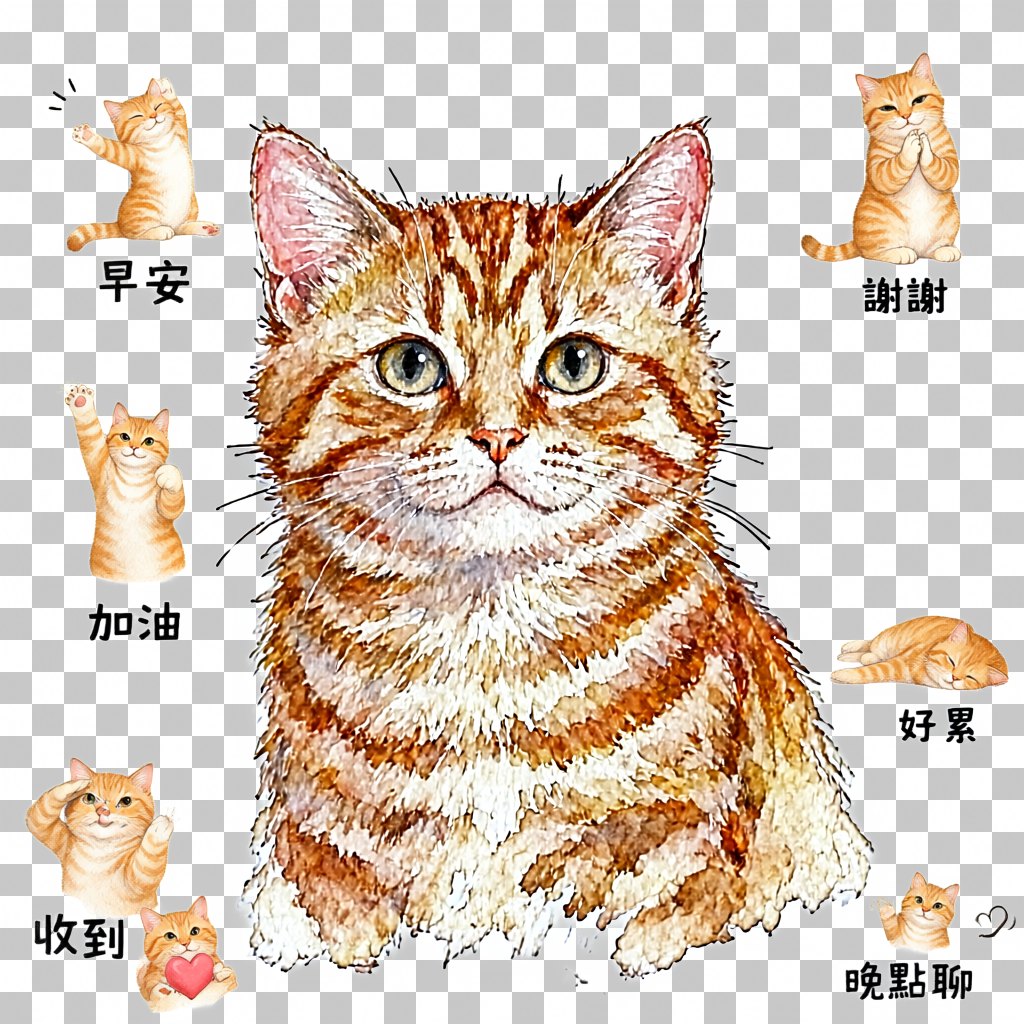 版面失敗:參考圖被放大放在中間,貼圖圍在四周
