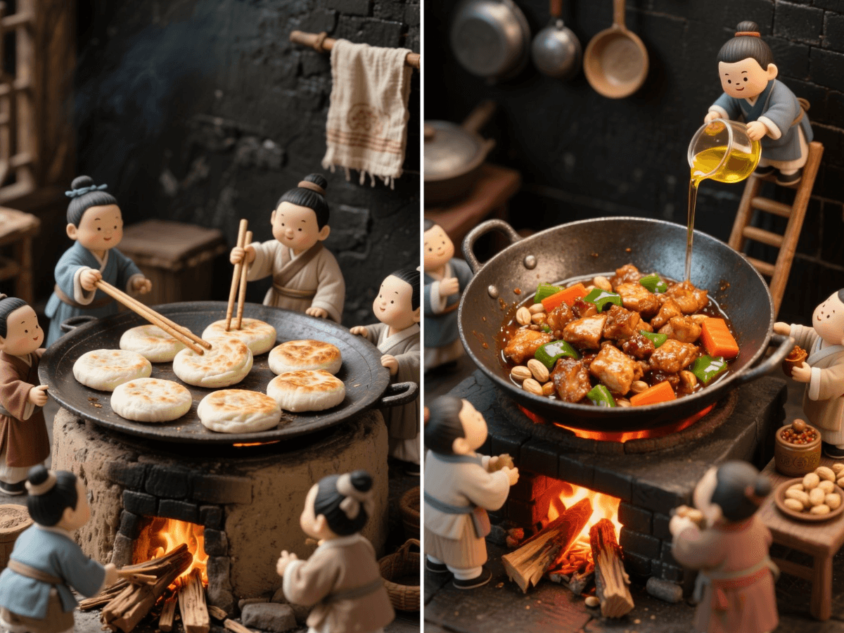Behind the Scenes: Miniature Hanfu Kitchen — Street Food Edition