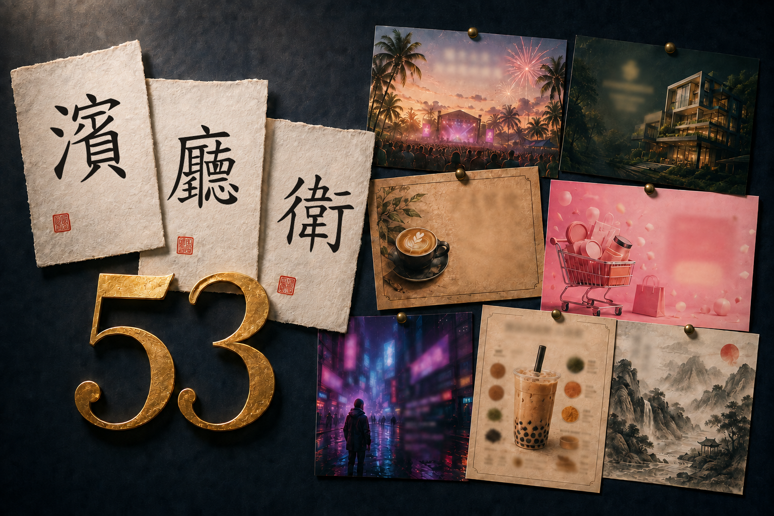 繁體中文 AI 生圖測試 Prompt:53 組全公開