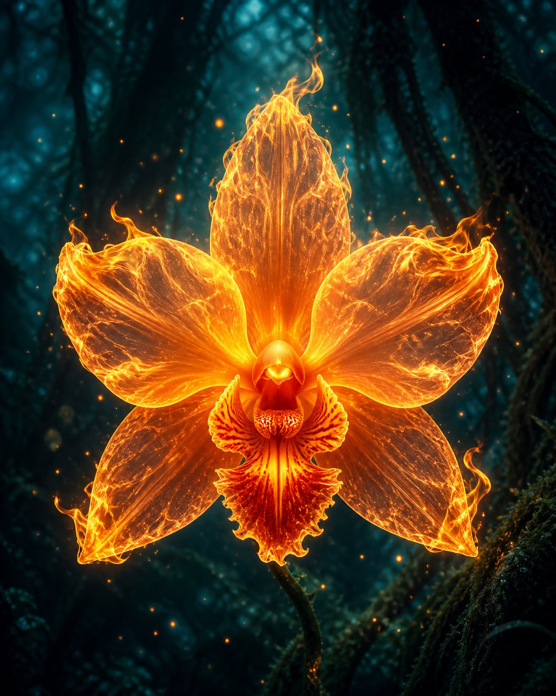 火焰蘭 Flame Orchid