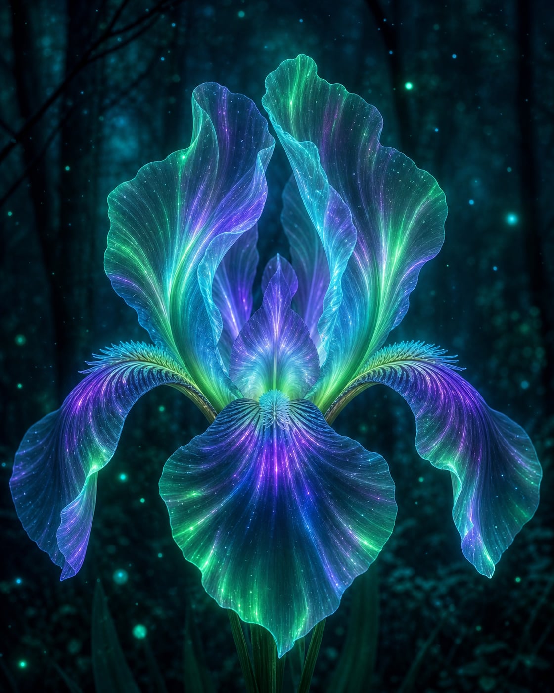 極光鳶尾 Aurora Iris