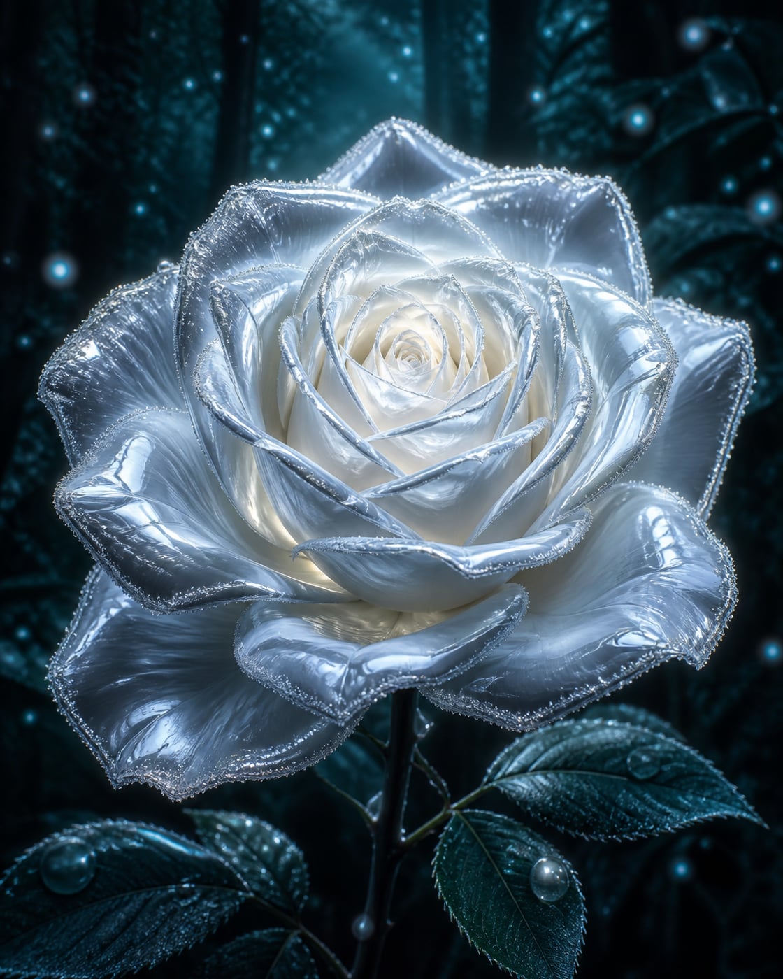 月光銀玫瑰 Moonlight Silver Rose