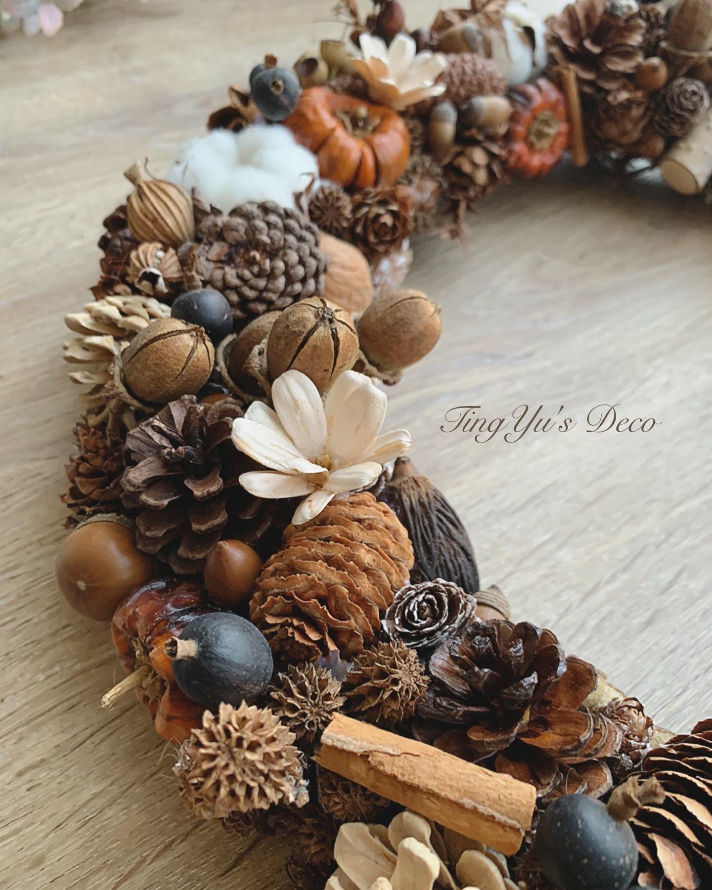 Wreaths & Seasonal Decor | 種子果實花圈與節慶佈置