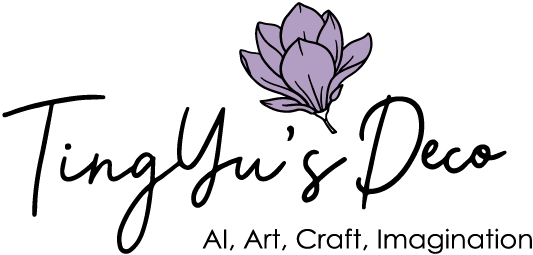 TingYu's Deco 木蘭花標與手寫字標